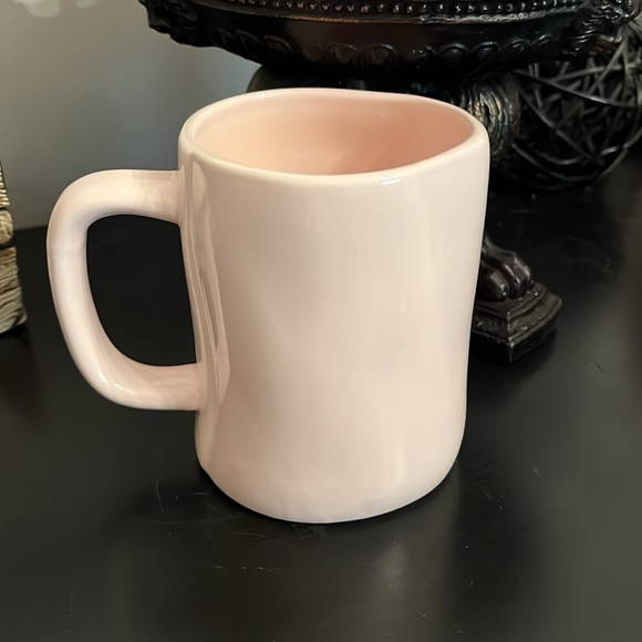 NEW Rae Dunn HAPPY EASTER Light Pink Large Mug - Picture 3 of 6